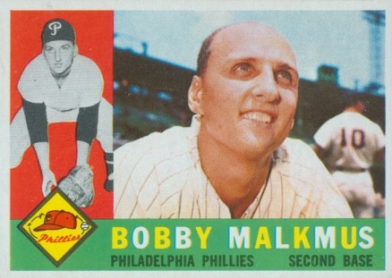 1960 Topps Bobby Malkmus #251 Baseball Card