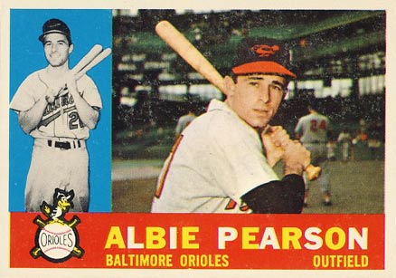 1960 Topps Albie Pearson #241 Baseball Card