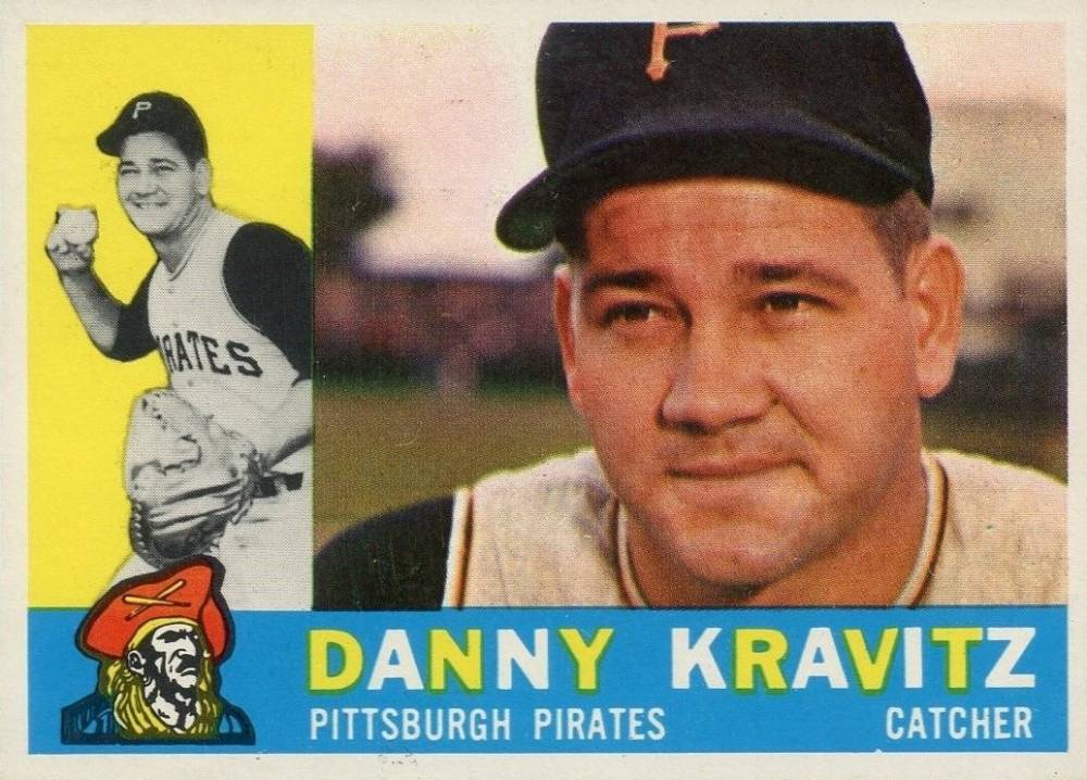 1960 Topps Danny Kravitz #238 Baseball Card