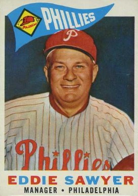 1960 Topps Eddie Sawyer #226 Baseball Card
