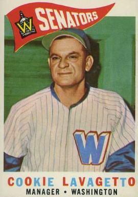1960 Topps Cookie Lavagetto #221 Baseball Card
