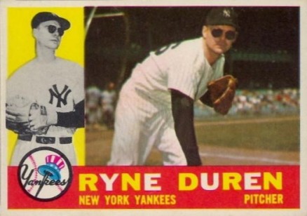 1960 Topps Ryne Duren #204 Baseball Card
