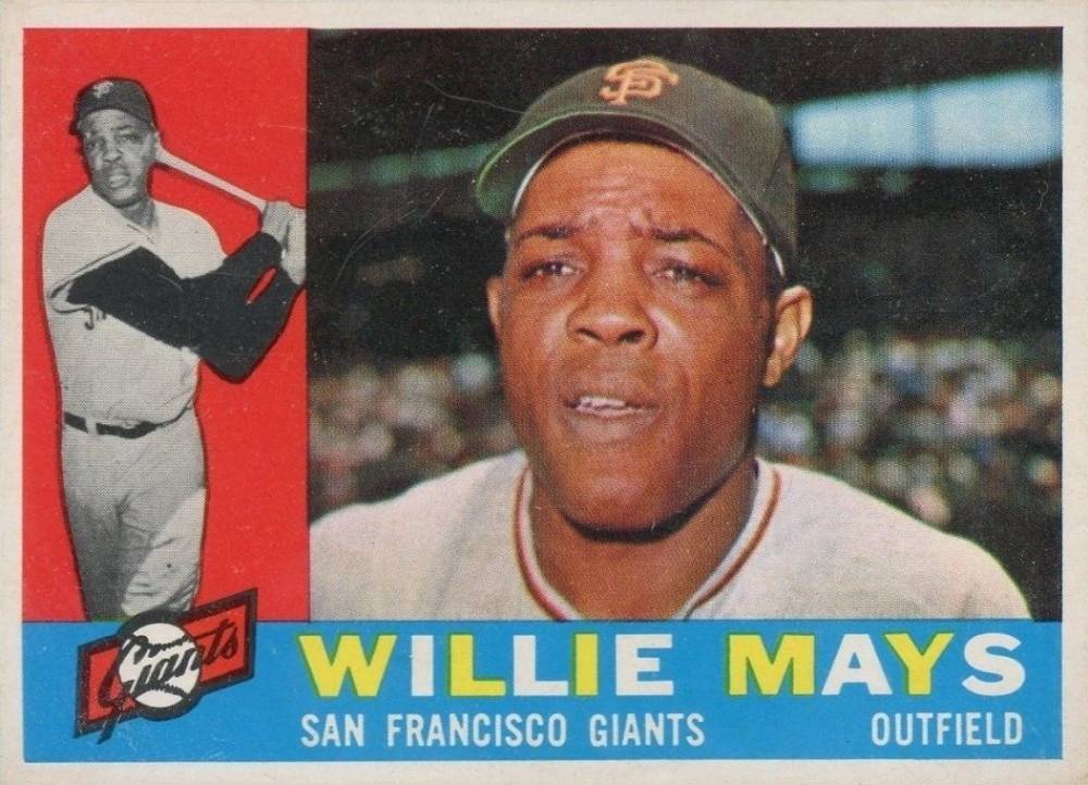 1960 Topps Willie Mays #200 Baseball Card