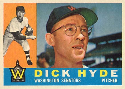 1960 Topps Dick Hyde #193 Baseball Card