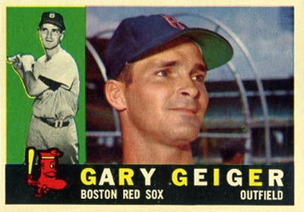 1960 Topps Gary Geiger #184 Baseball Card