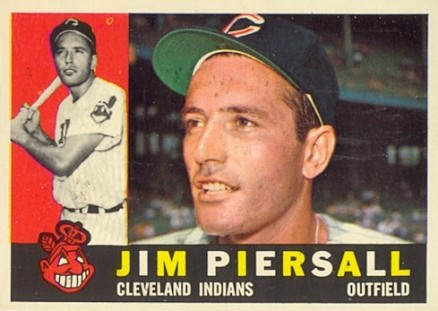 1960 Topps Jim Piersall #159 Baseball Card