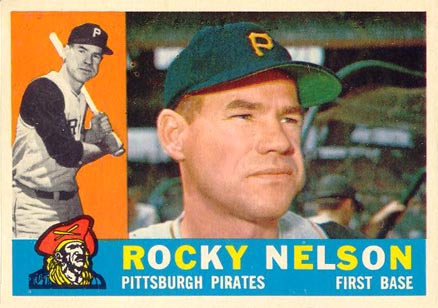1960 Topps Rocky Nelson #157 Baseball Card