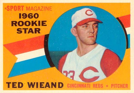 1960 Topps Ted Wieand #146 Baseball Card