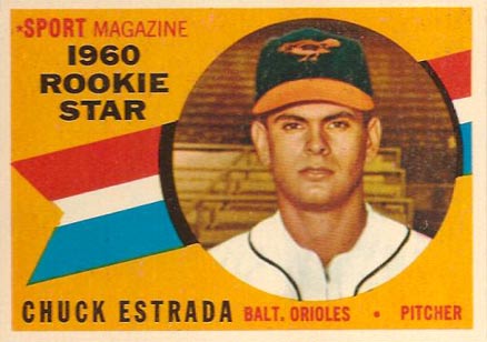1960 Topps Chuck Estrada #126 Baseball Card