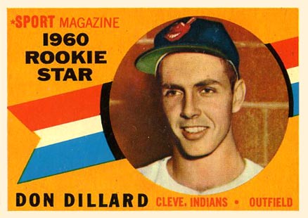1960 Topps Don Dillard #122 Baseball Card