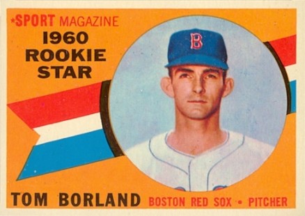 1960 Topps Tom Borland #117 Baseball Card