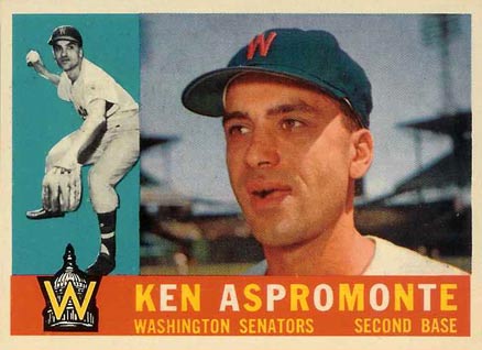 1960 Topps Ken Aspromonte #114 Baseball Card