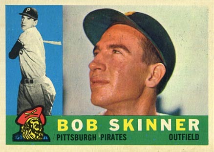 1960 Topps Bob Skinner #113 Baseball Card