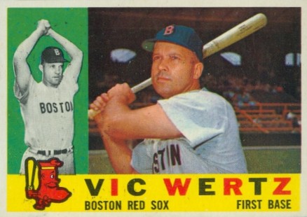 1960 Topps Vic Wertz #111 Baseball Card