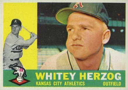 Fun Cards: “Baseball Immortals” Whitey Herzog – The Writer's Journey