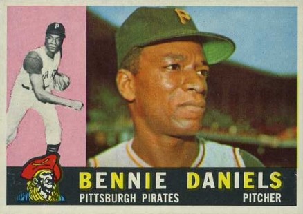 1960 Topps Bennie Daniels #91 Baseball Card