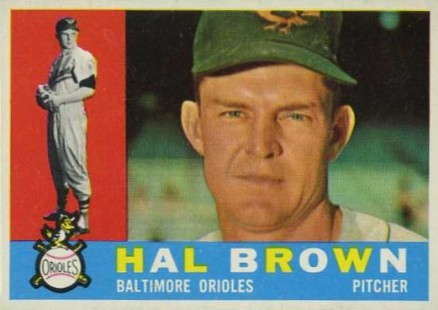 1960 Topps Hal Brown #89 Baseball Card
