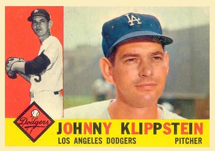1960 Topps Johnny Klippstein #191 Baseball Card