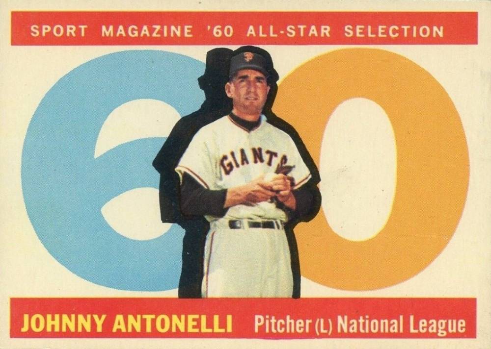 1960 Topps Johnny Antonelli #572 Baseball Card
