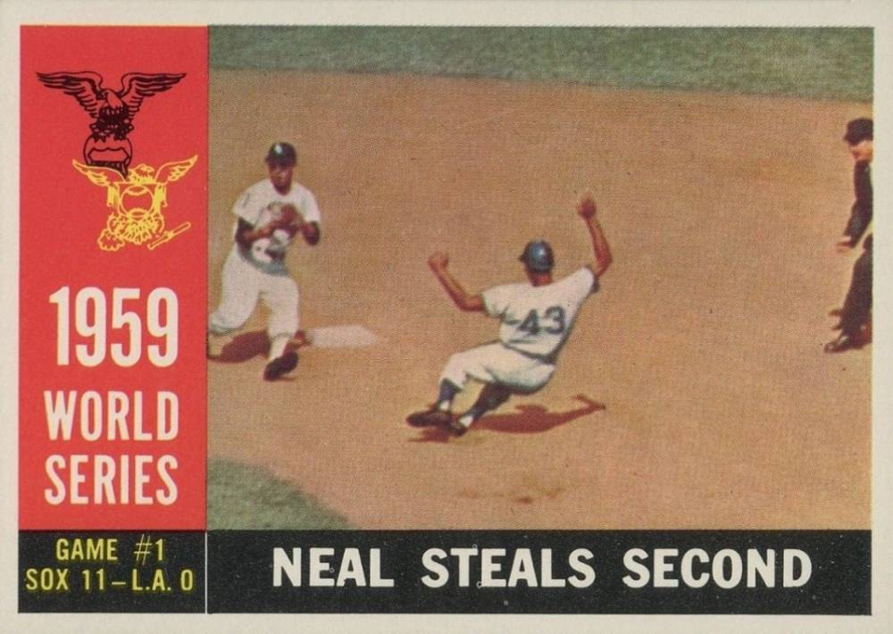 1960 Topps World Series Game #1 #385 Baseball Card