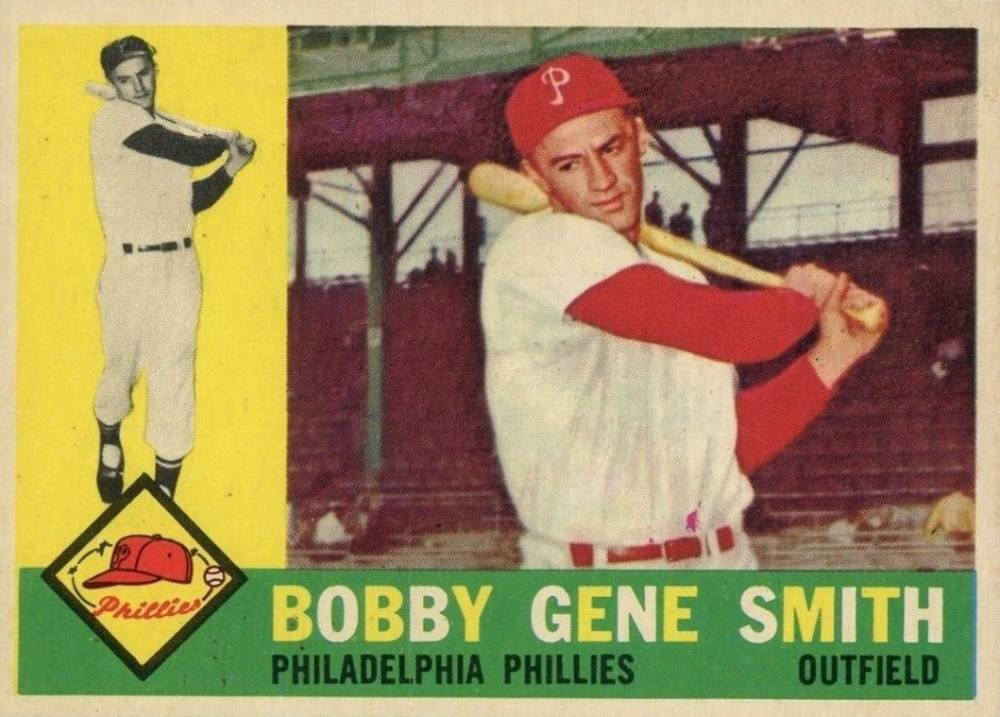 1960 Topps Bobby Gene Smith #194 Baseball Card