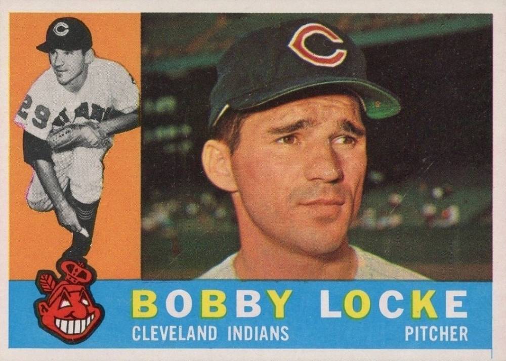 1960 Topps Bobby Locke #44 Baseball Card
