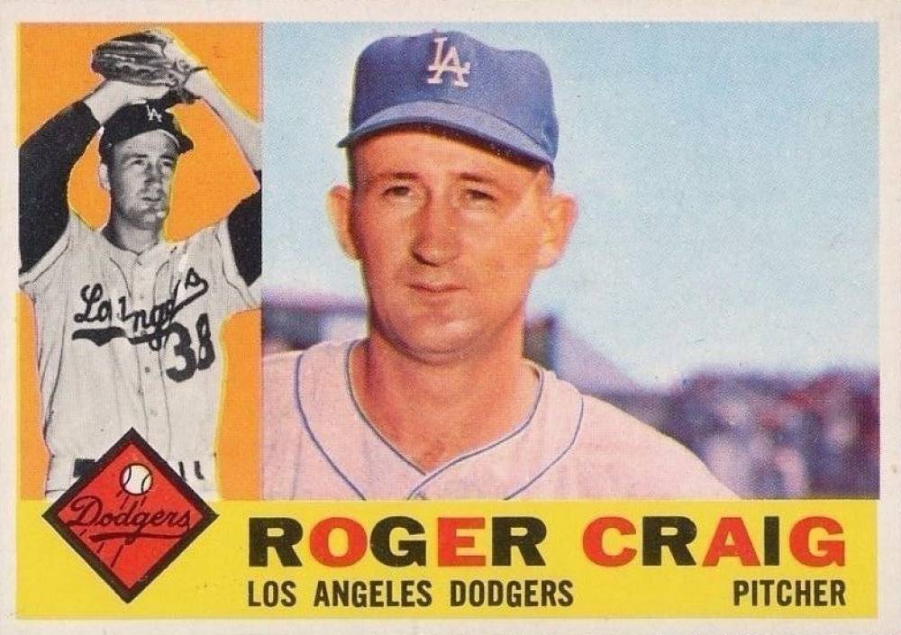 1960 Topps Roger Craig #62 Baseball Card