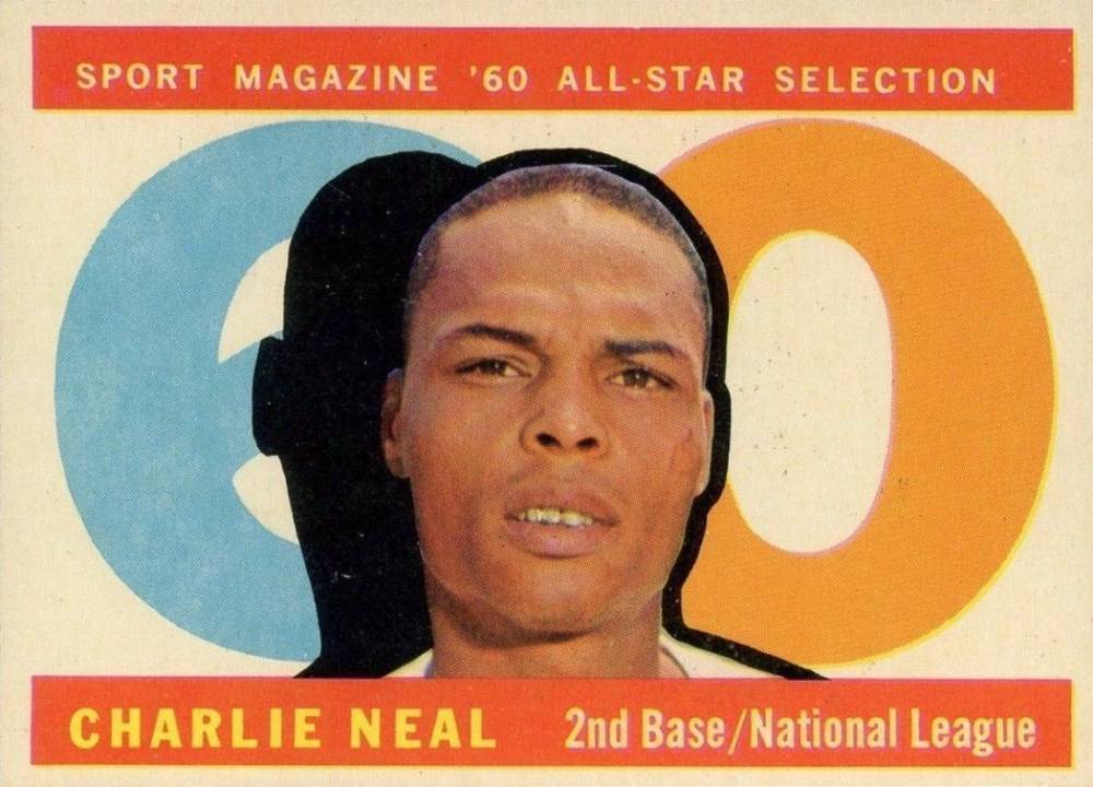 1960 Topps Charlie Neal #556 Baseball Card