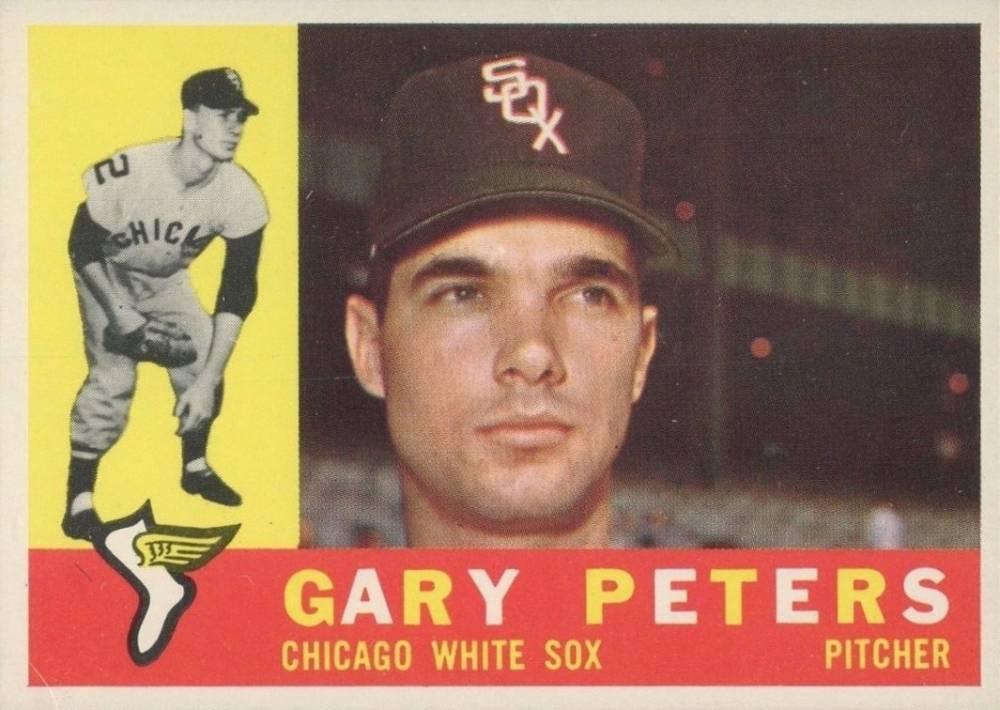 1960 Topps Gary Peters #407 Baseball Card