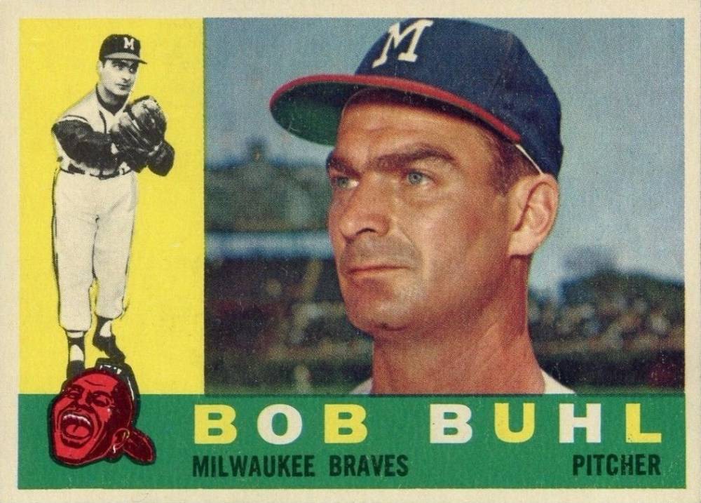 1960 Topps Bob Buhl #374 Baseball Card