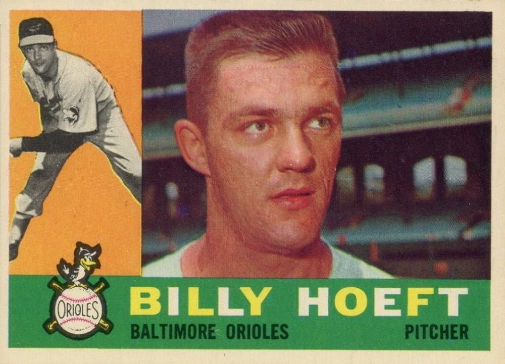 1960 Topps Billy Hoeft #369 Baseball Card