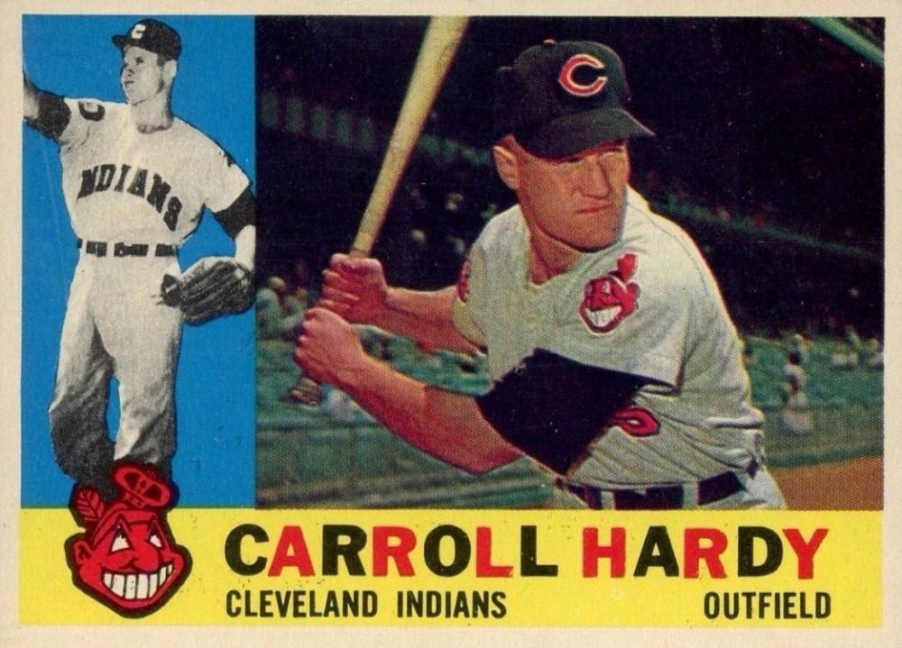 1960 Topps Carroll Hardy #341 Baseball Card