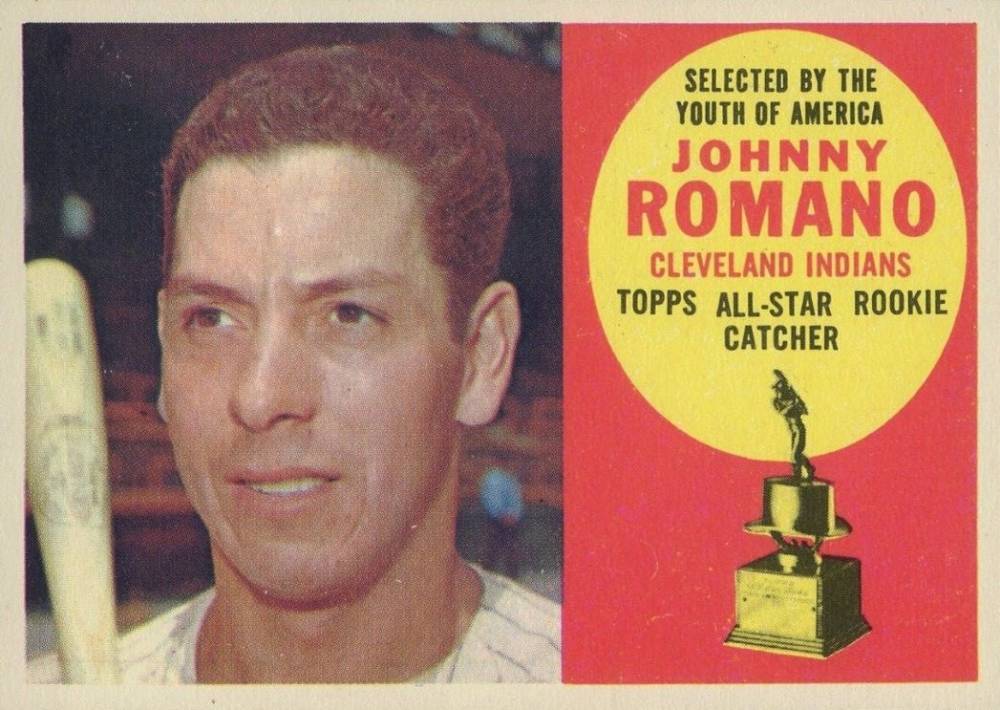 1960 Topps Johnny Romano #323 Baseball Card