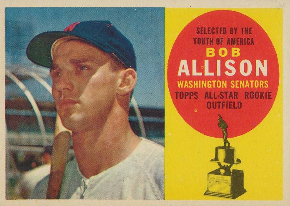 1960 Topps Bob Allison #320 Baseball Card