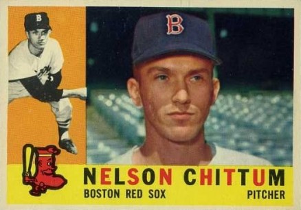 1960 Topps Nelson Chittum #296 Baseball Card