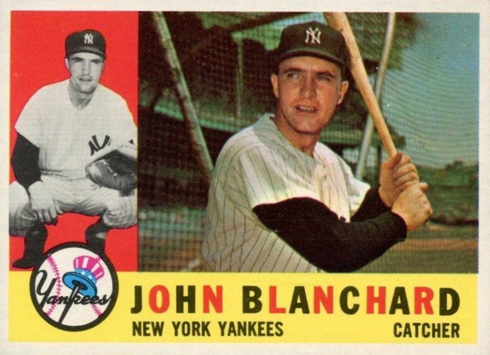 1960 Topps John Blanchard #283 Baseball Card