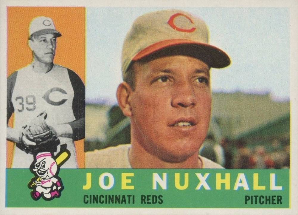 1960 Topps Joe Nuxhall #282 Baseball Card