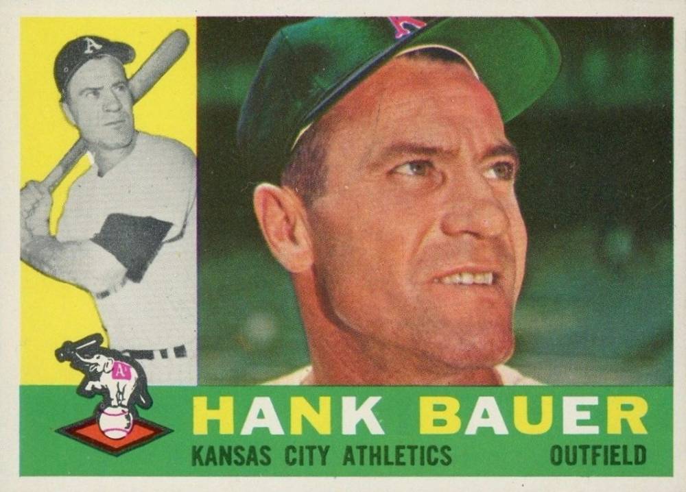 1960 Topps Hank Bauer #262 Baseball Card