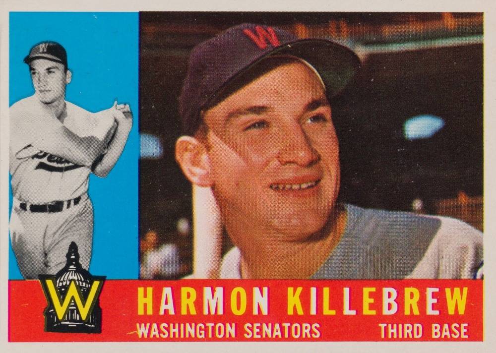 1960 Topps Harmon Killebrew #210 Baseball Card