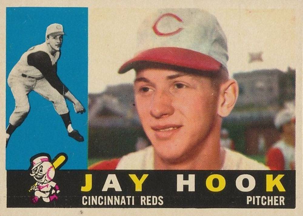 1960 Topps Jay Hook #187 Baseball Card