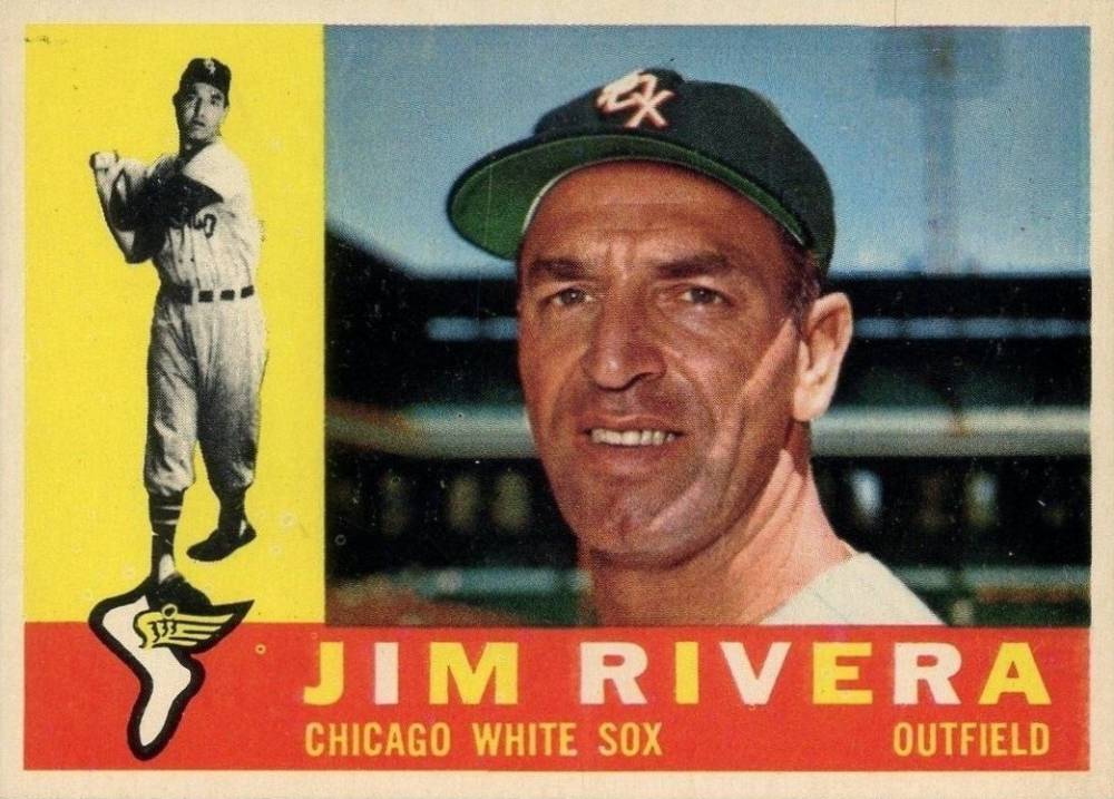1960 Topps Jim Rivera #116 Baseball Card
