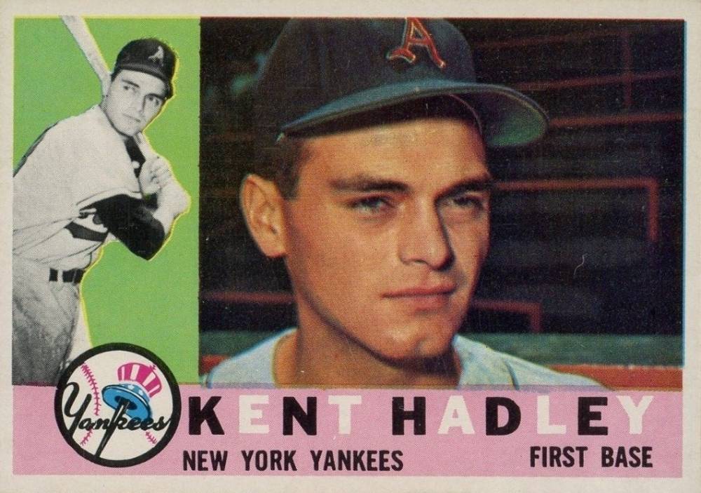 1960 Topps Kent Hadley #102 Baseball Card