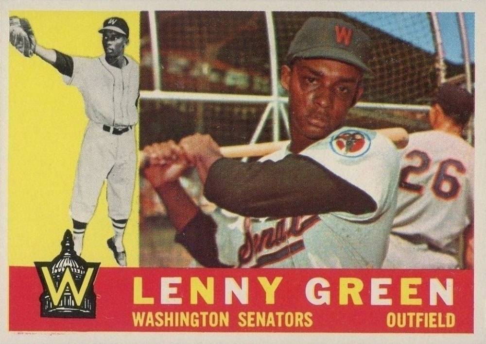 1960 Topps Lenny Green #99 Baseball Card