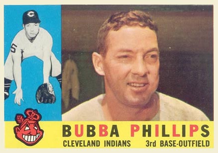 1960 Topps Bubba Phillips #243 Baseball Card