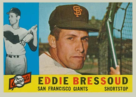 1960 Topps Ed Bressoud #253 Baseball Card