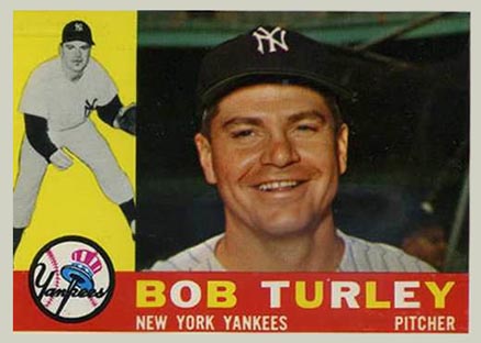 1960 Topps Bob Turley #270 Baseball Card