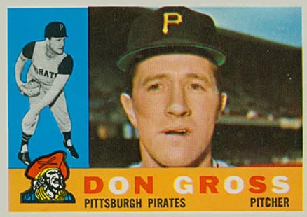 1960 Topps Don Gross #284 Baseball Card