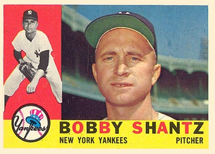 1960 Topps Bobby Shantz #315 Baseball Card