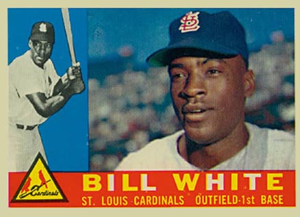 1960 Topps Bill White #355 Baseball Card
