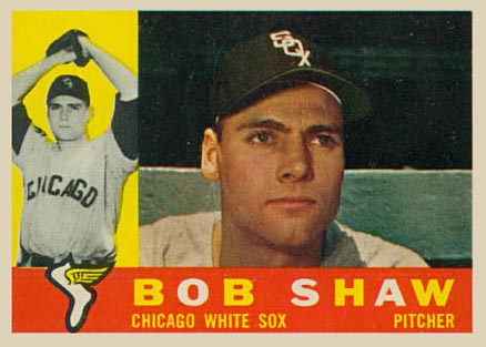 1960 Topps Bob Shaw #380 Baseball Card
